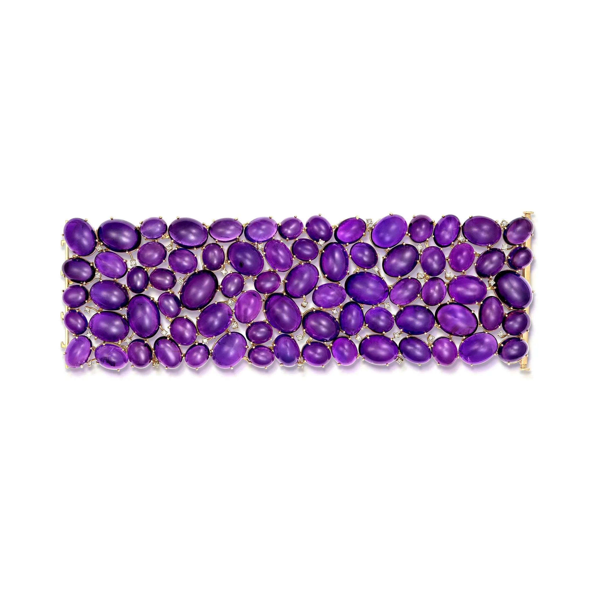 500.88 Carat Amethyst Bracelet