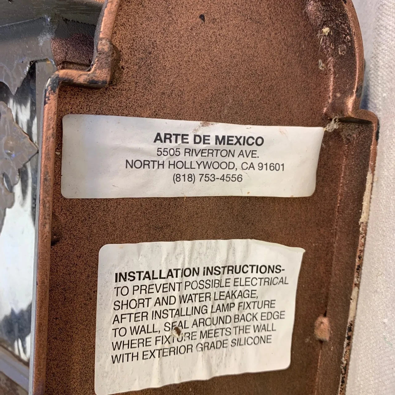 Arte De Mexico Wall Light Sconce