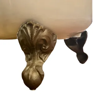 Bathtub Feet, Ball and Claw, Raw Iron, Ornate, Set of Four
