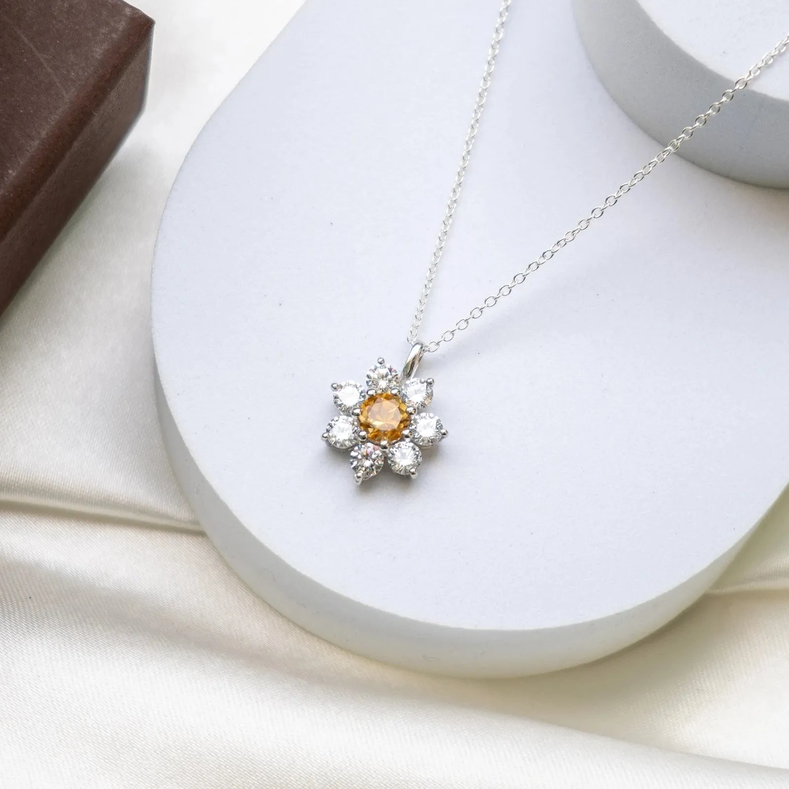 Blissful Sunshine Citrine Necklace