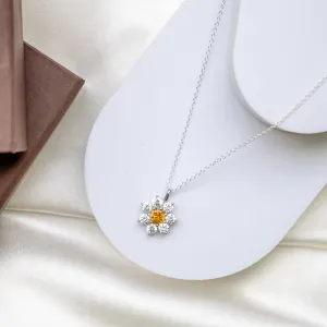 Blissful Sunshine Citrine Necklace