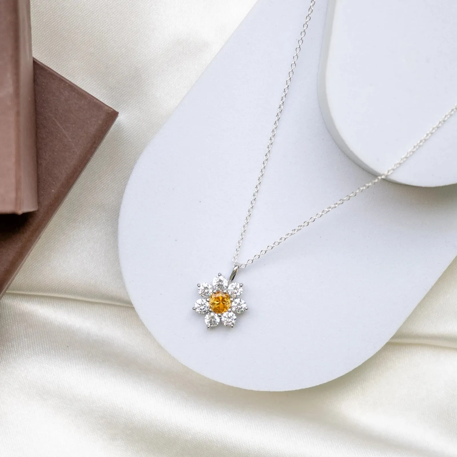 Blissful Sunshine Citrine Necklace