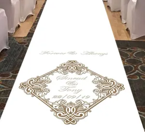 Forever & Always - Personalised Wedding Aisle Runner