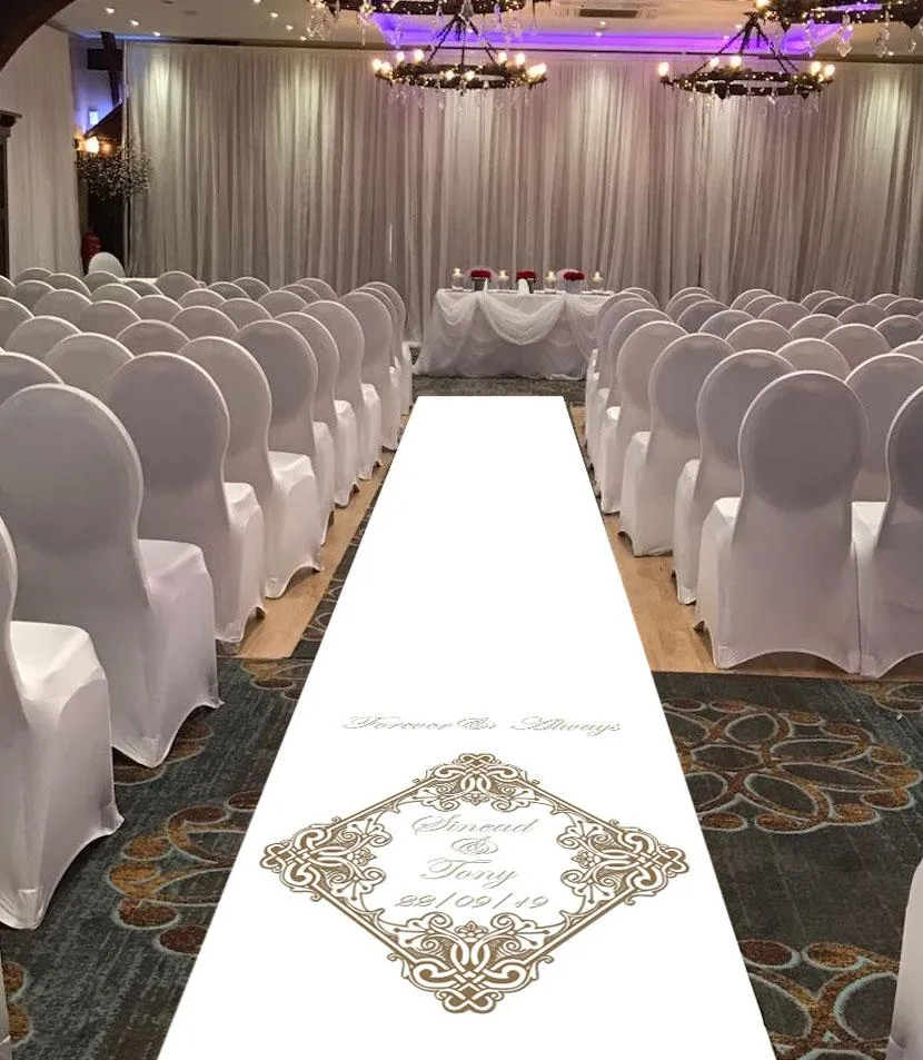 Forever & Always - Personalised Wedding Aisle Runner