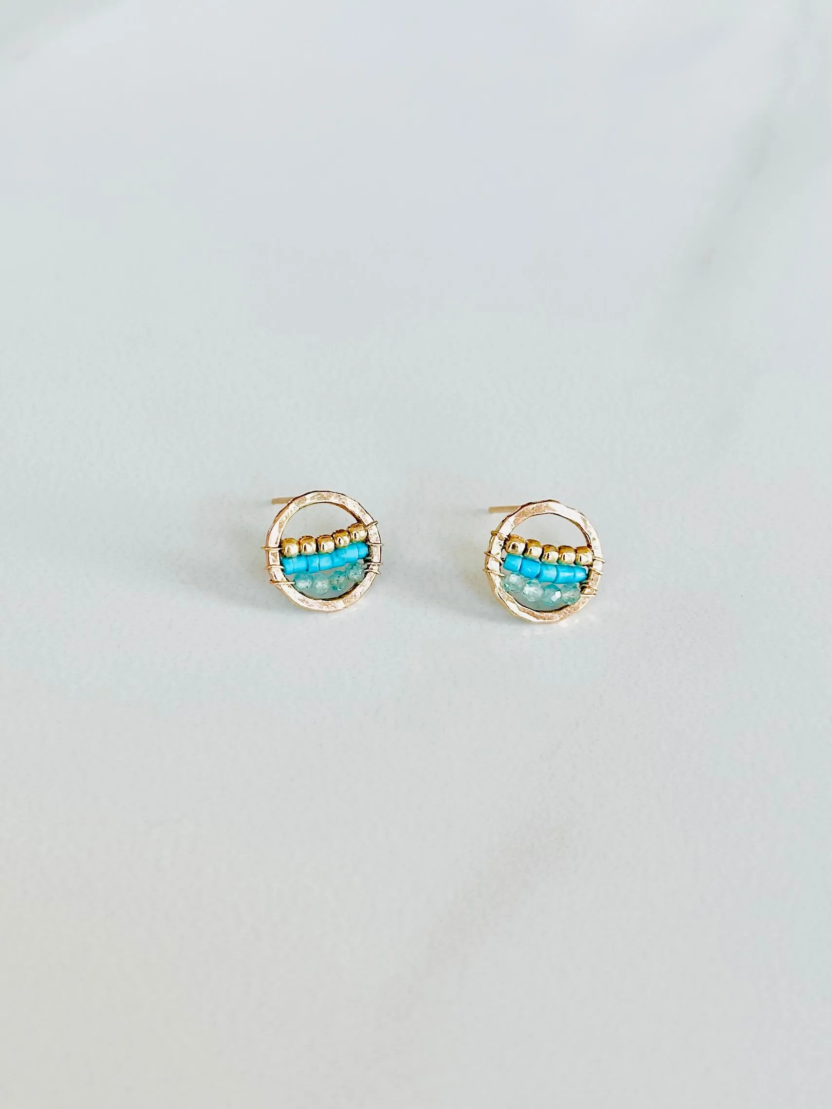 Gemscape Stud Earrings