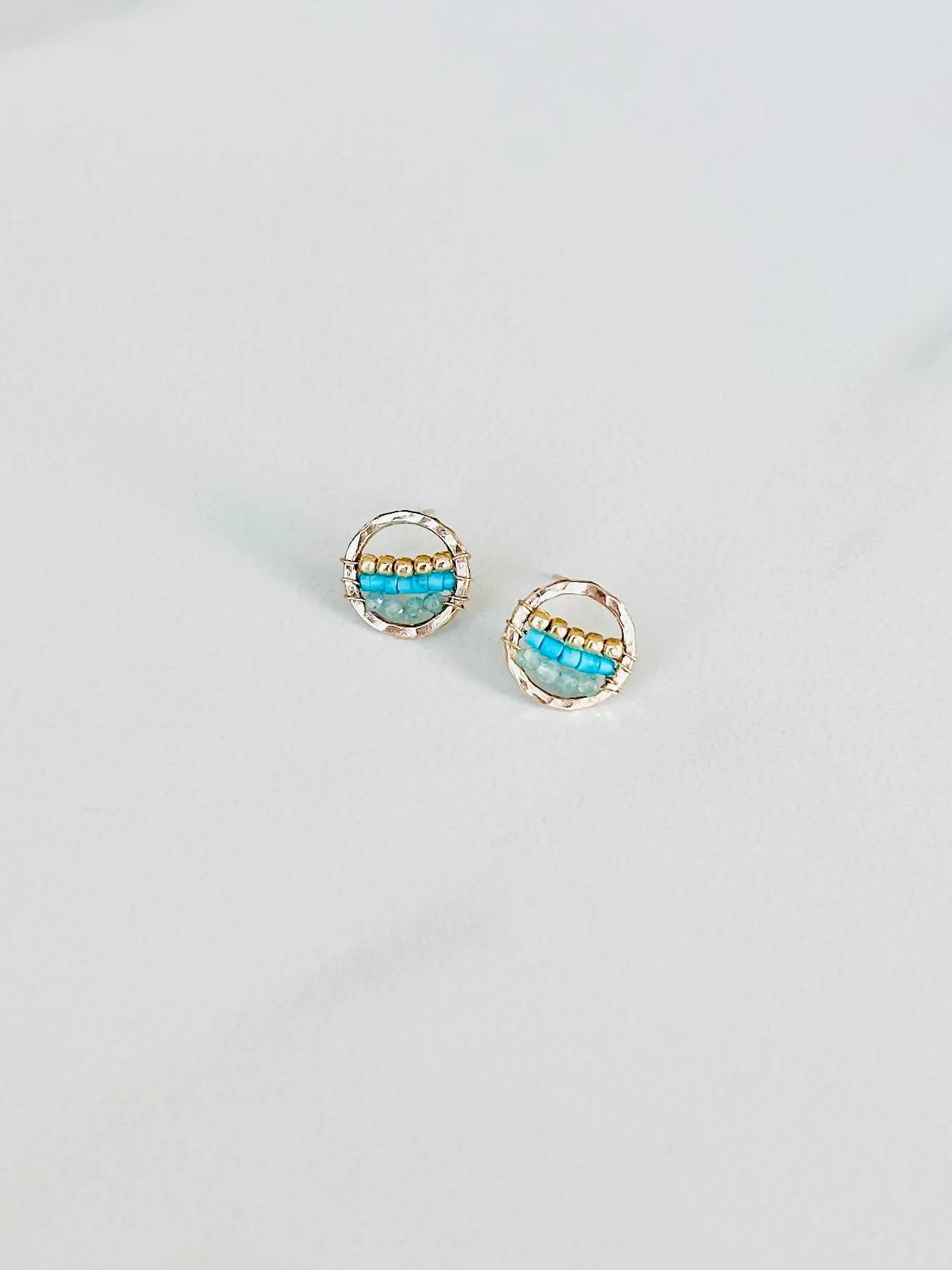 Gemscape Stud Earrings