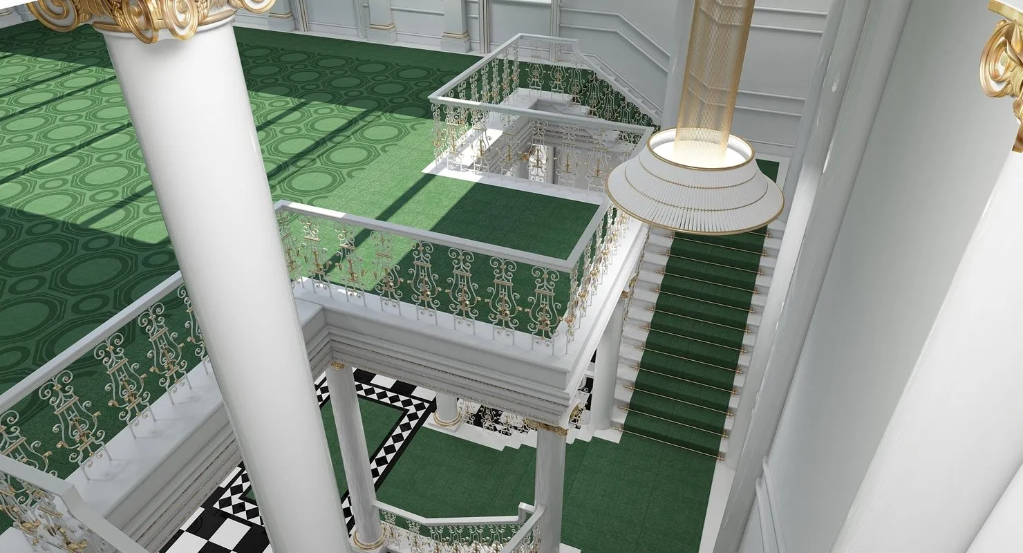 Grand Hall Entrance Staircase