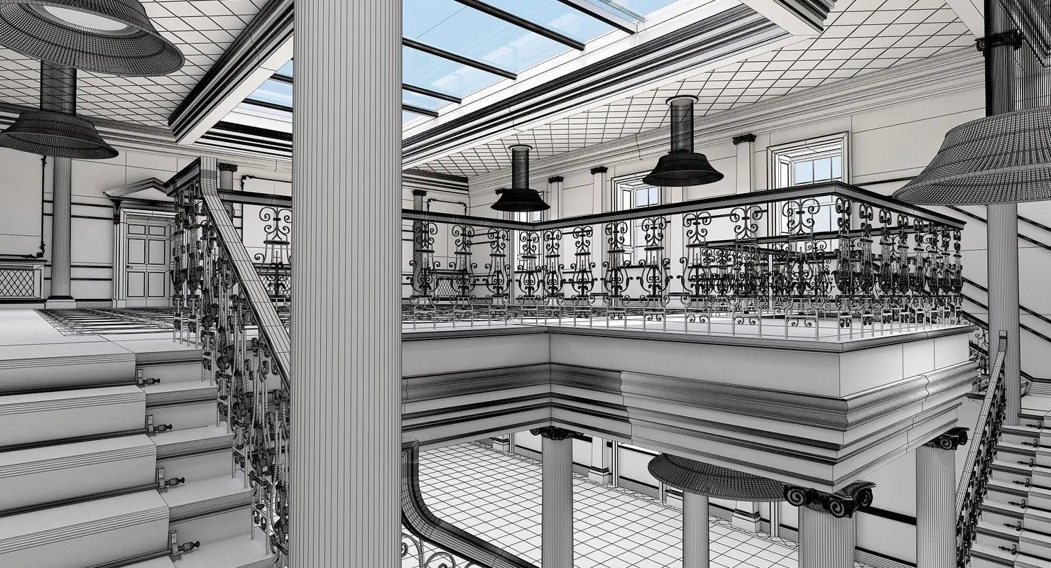 Grand Hall Entrance Staircase