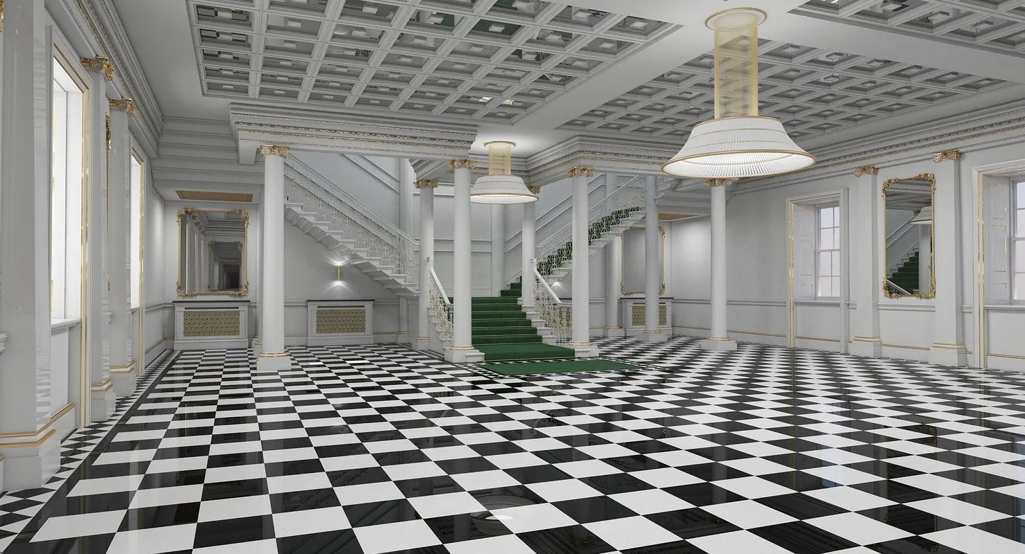 Grand Hall Entrance Staircase