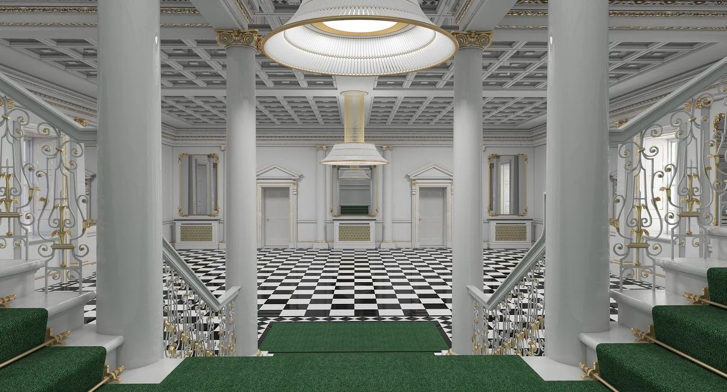 Grand Hall Entrance Staircase