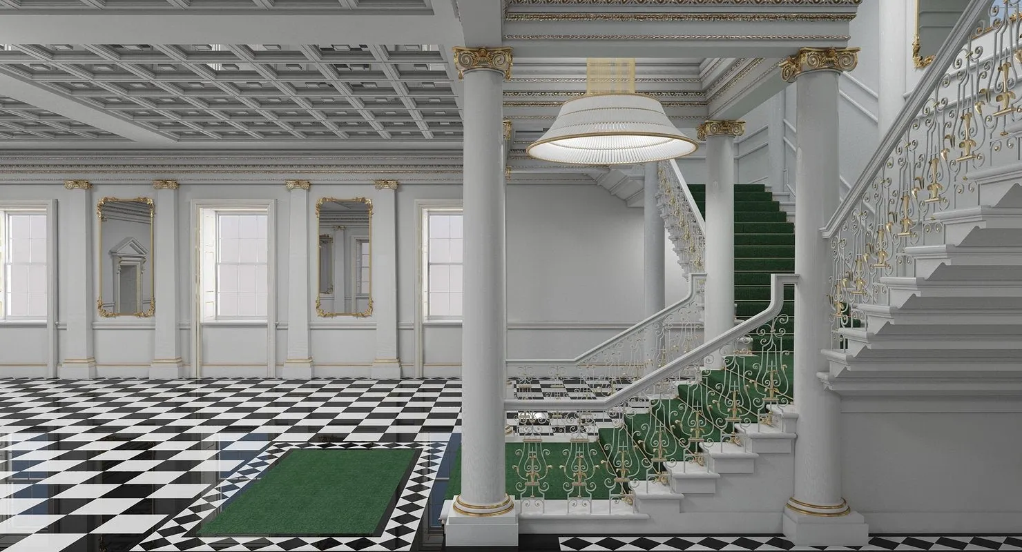 Grand Hall Entrance Staircase
