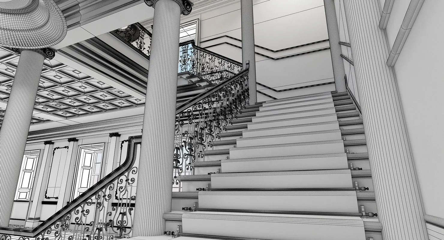 Grand Hall Entrance Staircase