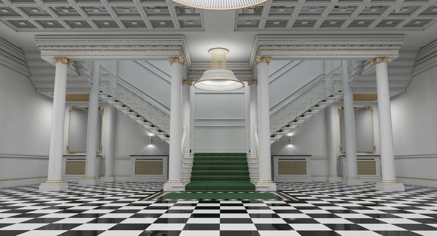 Grand Hall Entrance Staircase