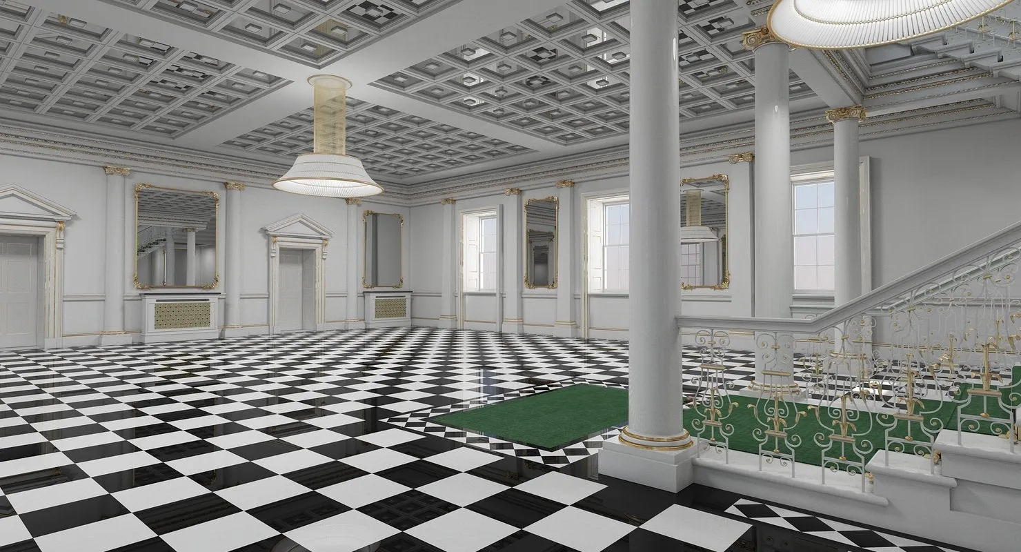 Grand Hall Entrance Staircase
