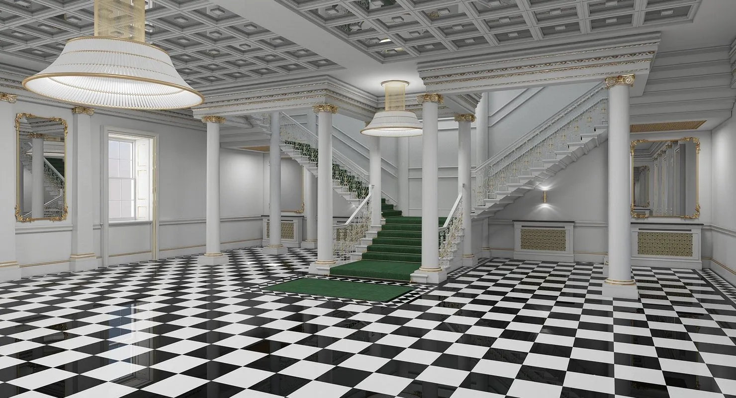 Grand Hall Entrance Staircase
