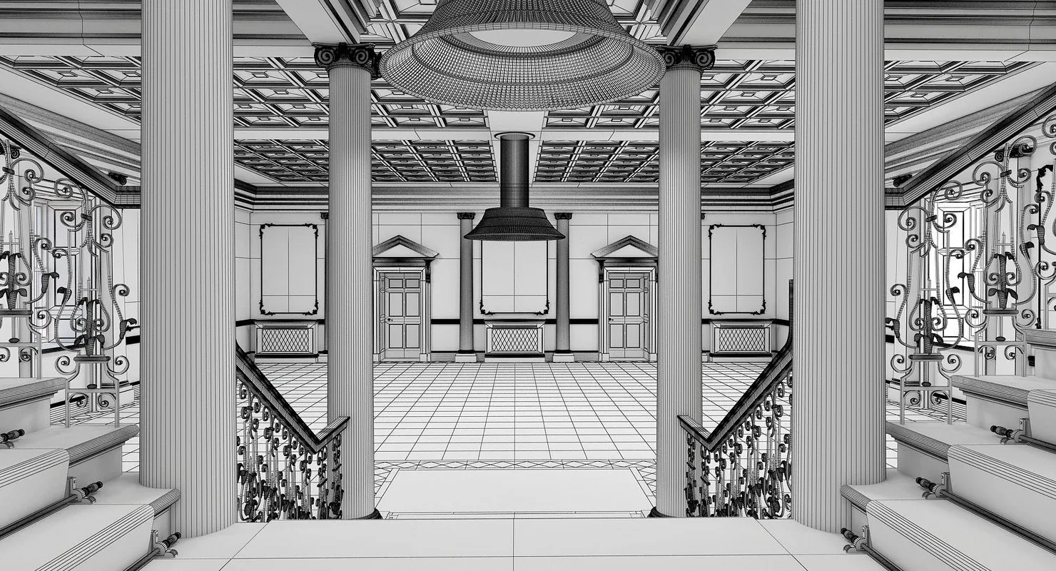 Grand Hall Entrance Staircase