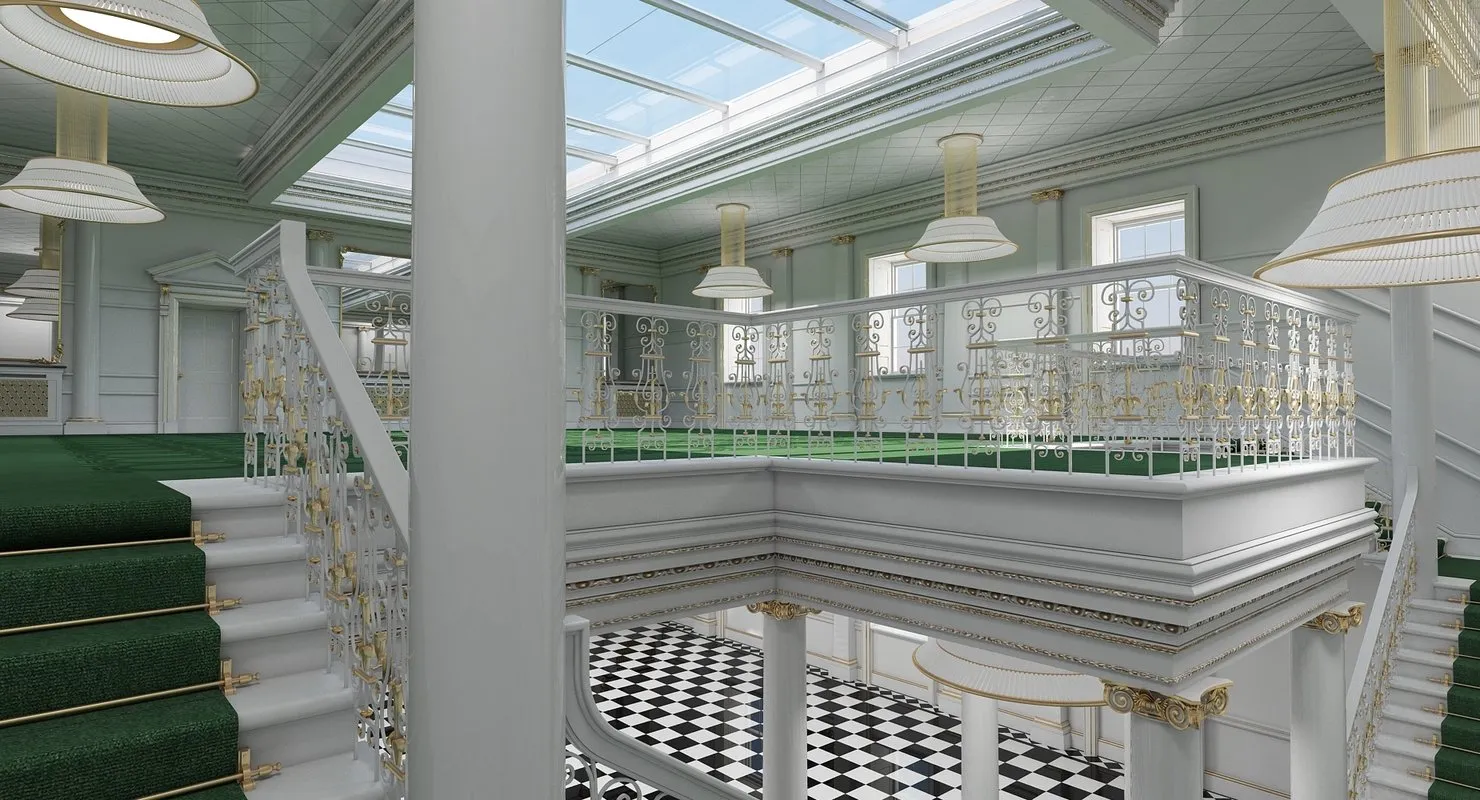 Grand Hall Entrance Staircase