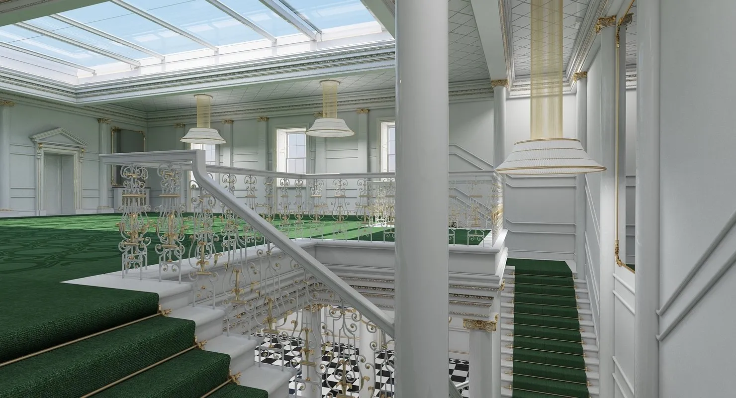 Grand Hall Entrance Staircase