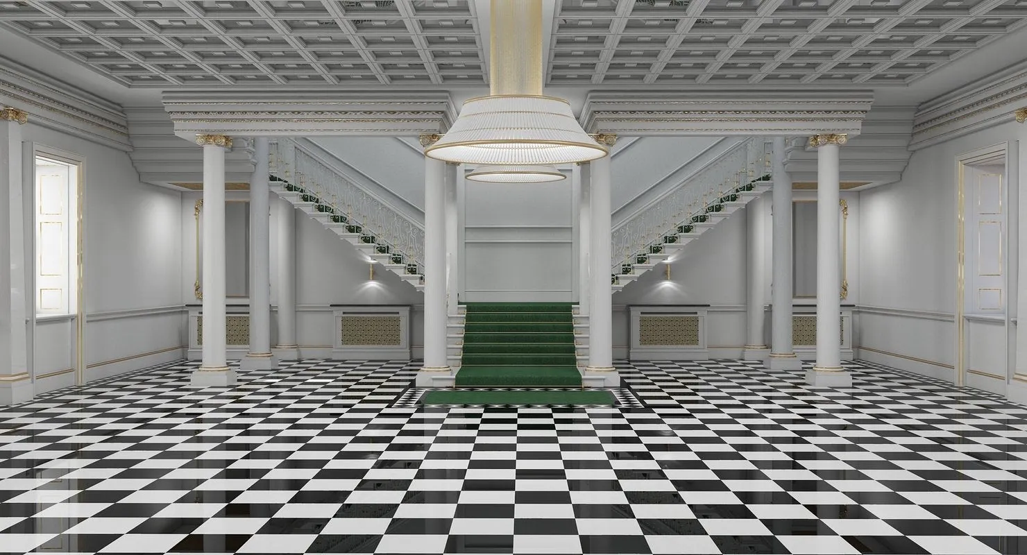Grand Hall Entrance Staircase