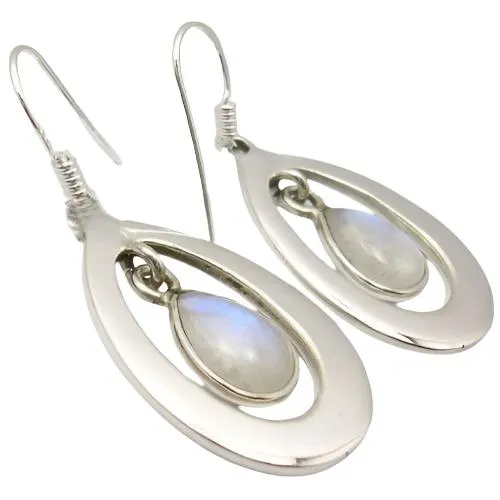 Inner Tears Moonstone Earrings