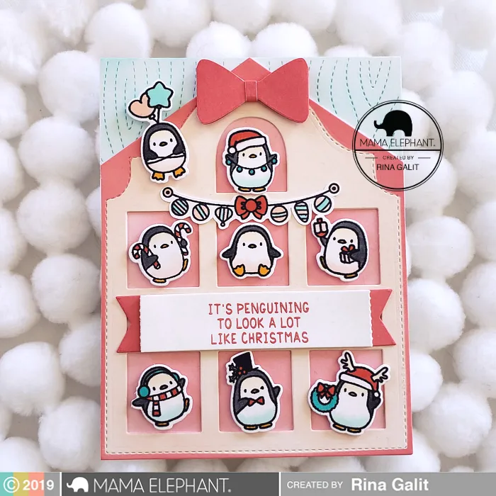 MAMA ELEPHANT: Ornate House Grid Creative Cuts