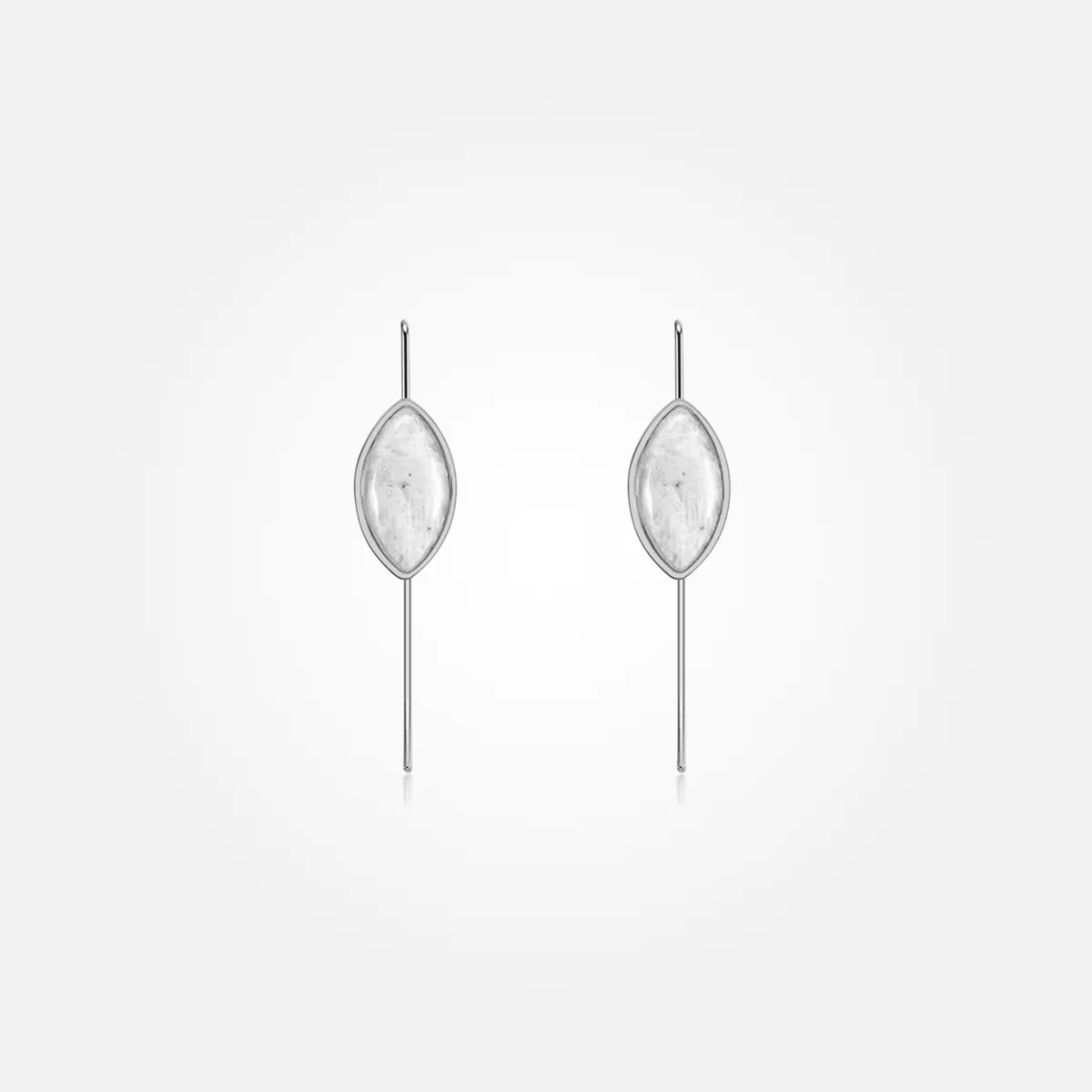 Moonstone Earrings (Straight)