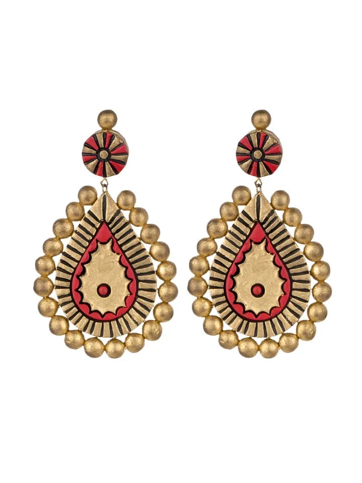 Ornate Drop Earrings