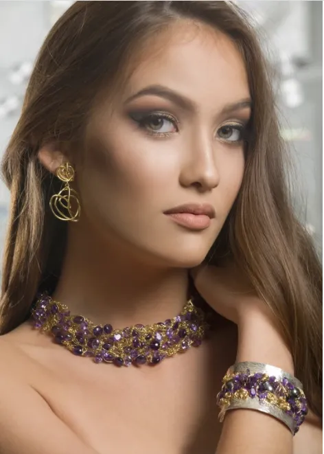 Signature Amethyst Cuff By Nikki Sedacca