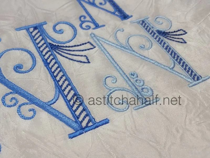 Stunning Swirls Monogram N