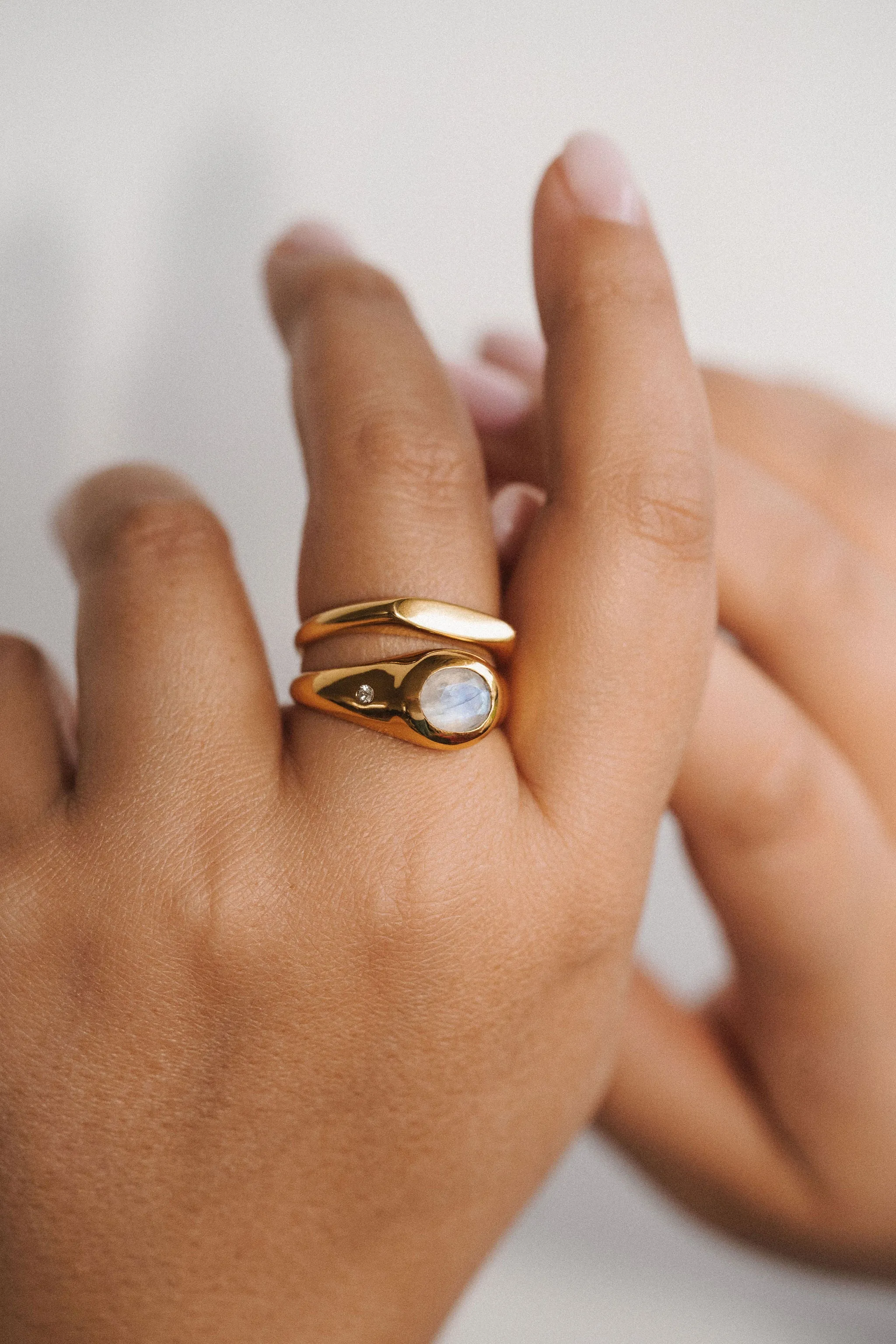 The Phases Ring | Gold